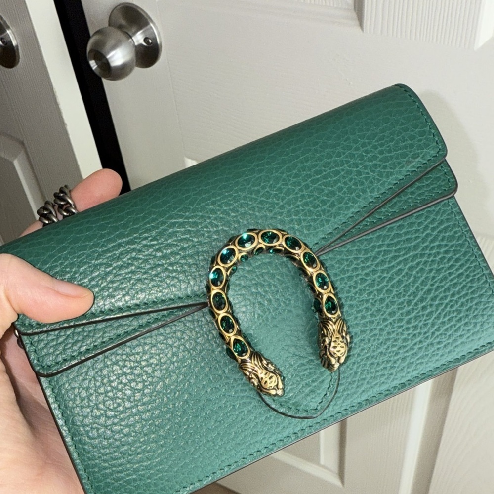 Gucci Dionysus mini bag in green color - Picture 2 of 4